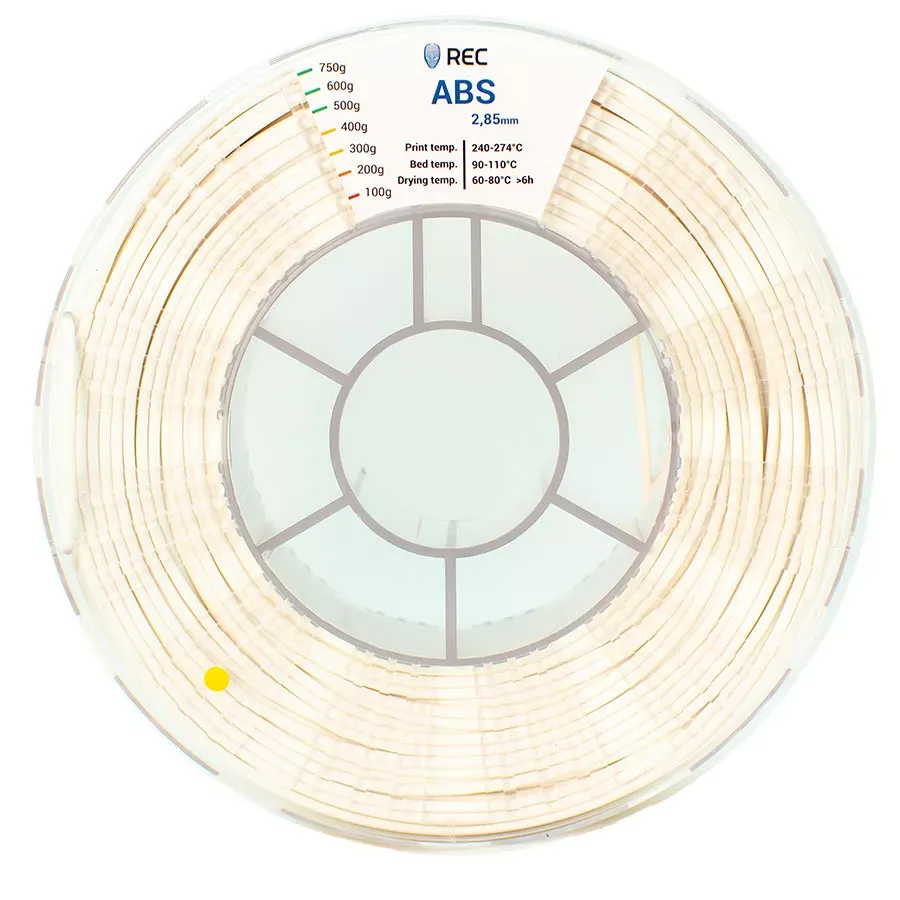 REC ABS пластик 2,85 Белый 0.75 кг