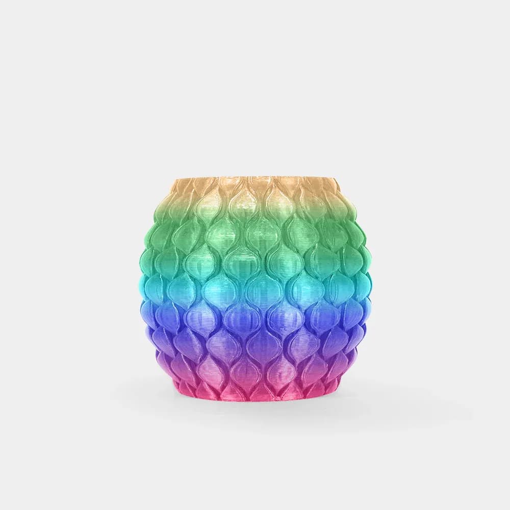 Пластик SUNLU для 3D принтера PLA Transparent Rainbow 04 1.75 1 кг