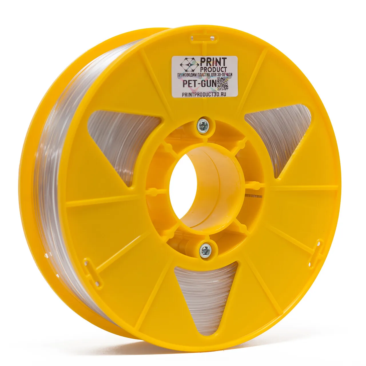 PET-GUN пластик PrintProduct 1,75 Прозрачный 1 кг