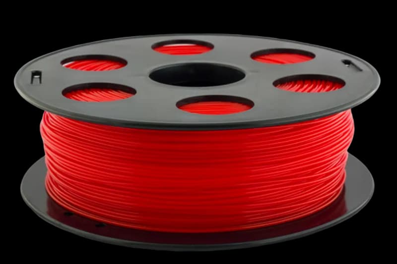 PETg пластик Bestfilament для 3D-принтеров красный 2,5 кг 1,75 мм