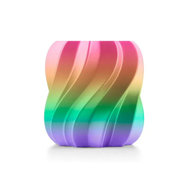 PLA Silk пластик для 3D печати Anycubic 1.75 мм 1 кг Rainbow