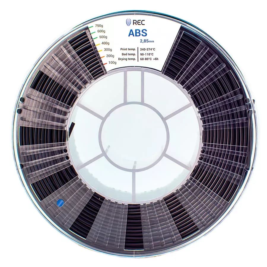 REC ABS пластик 2,85 Черный 0.75 кг