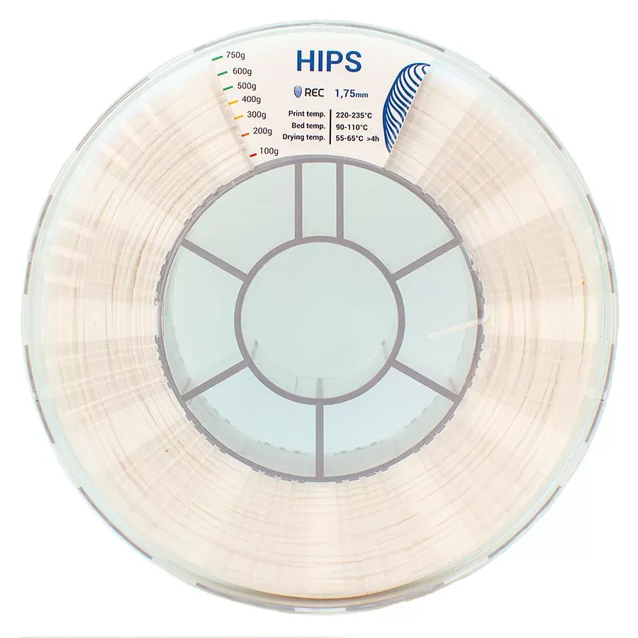 REC Hips пластик 1,75 Натуральный 0.75 кг