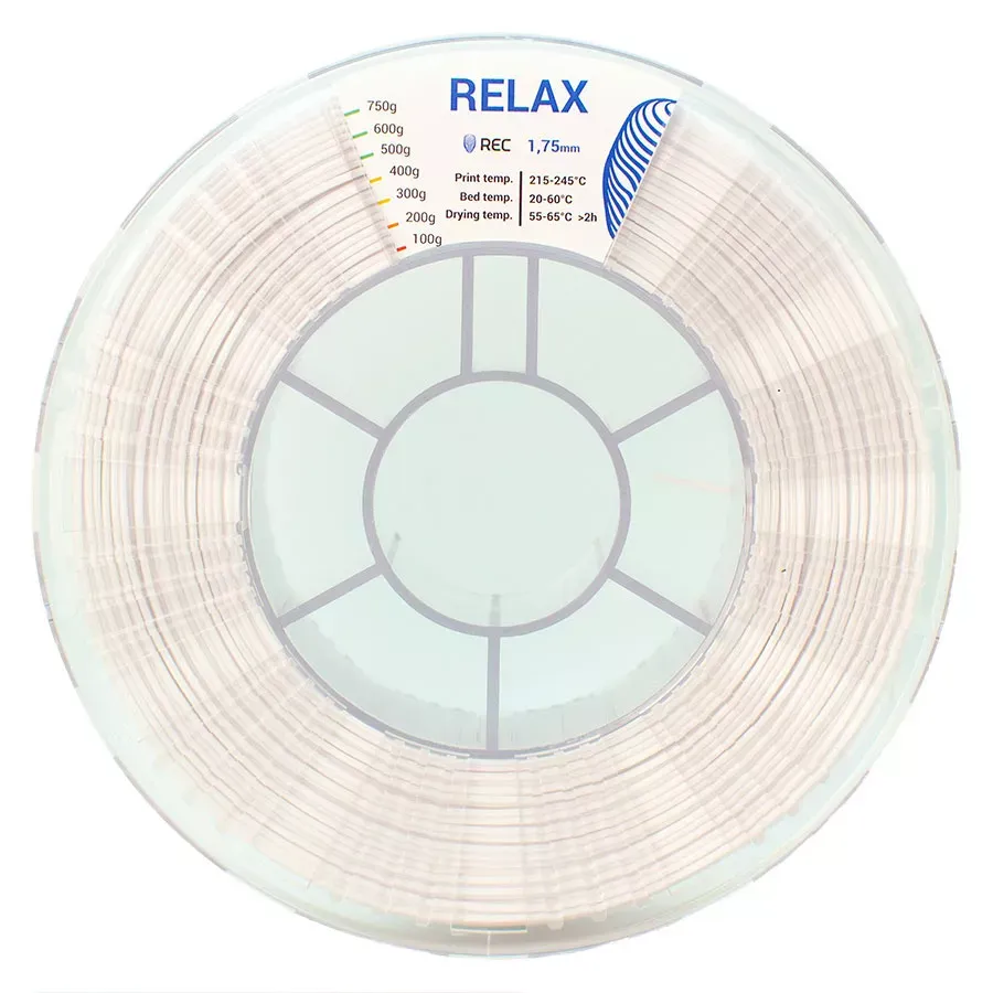 REC RELAX пластик 1,75 Белый 0.75 кг