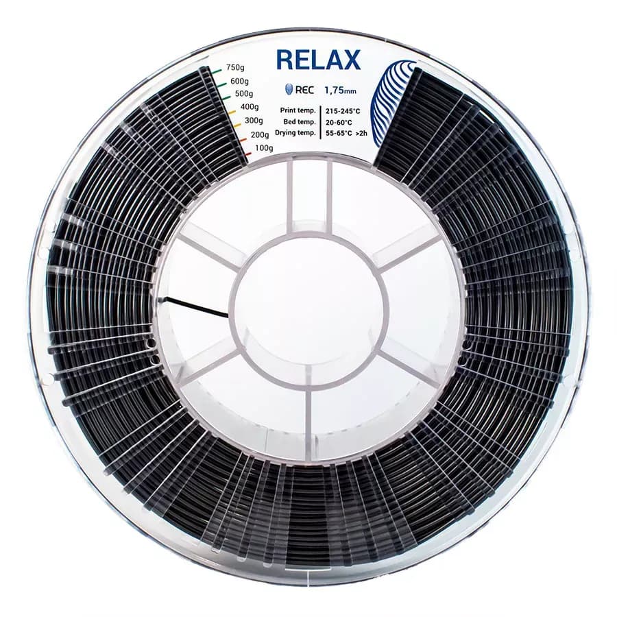REC RELAX пластик 1,75 Серебристый 0.75 кг