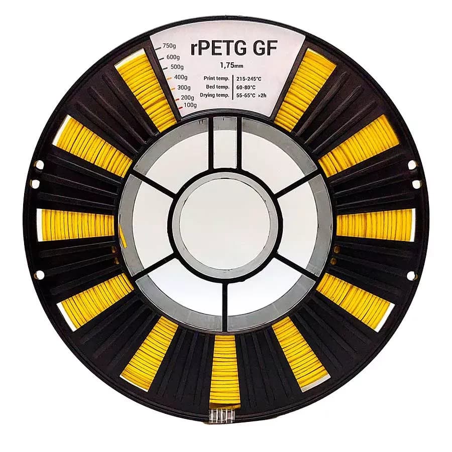 rPETG GF REC пластик 1.75мм желтый